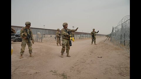 Texas National Guard Preparing For Potential Rush Of Migrants At The Southern Border