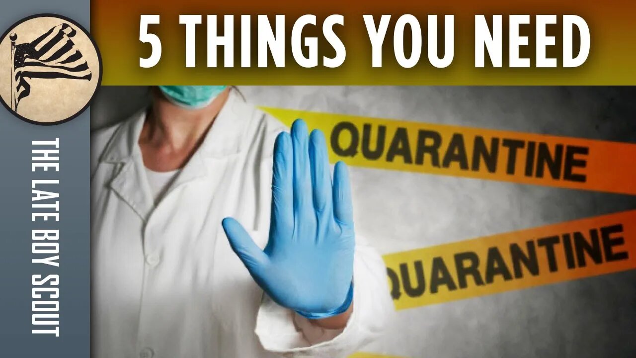 5 Things You Need In Case of Quarantine (And 3 More You'll Want)