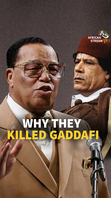 Why They Killed Gaddafi