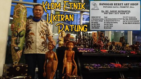 Klom Etnik Dan Ukiran Patung Khas Sumedang, Sanggar Reret Pak Dayat