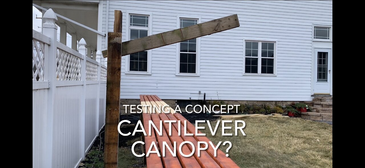 Cantilever Canopy Support?