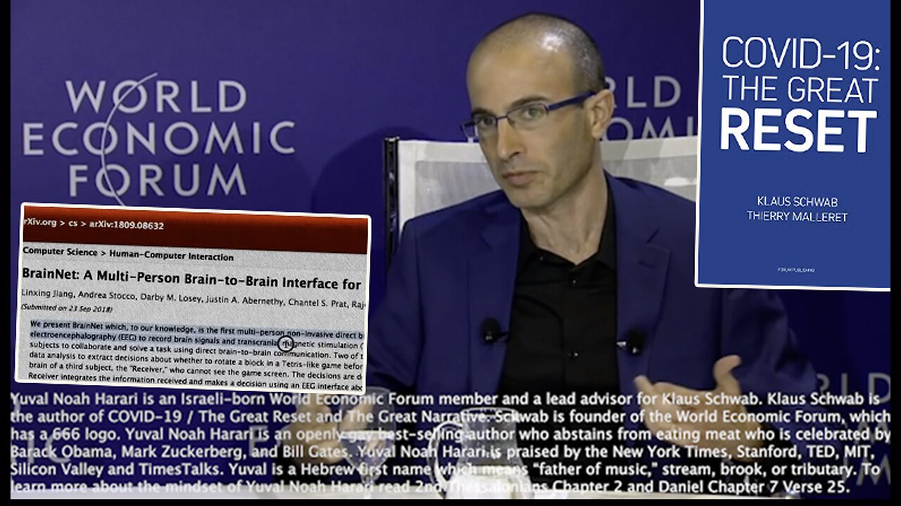 Yuval Noah Harari | "A Good 2-Way Communication System Directly Between Brains and Computers It Means That You Can Connect Several Brains Together. Who Am I When I Can Access Directly the Brain of Another Person?" + BrainNet
