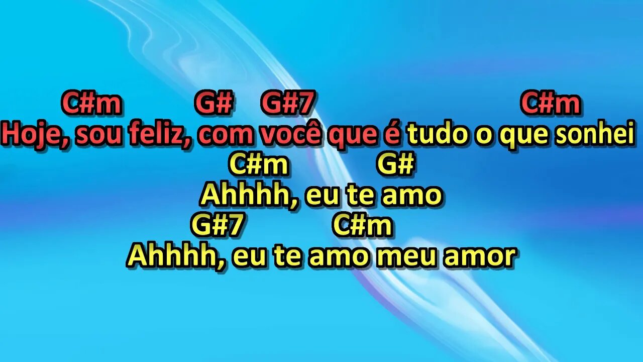 o meu sangue ferve por voce sidney magal karaoke playback 2