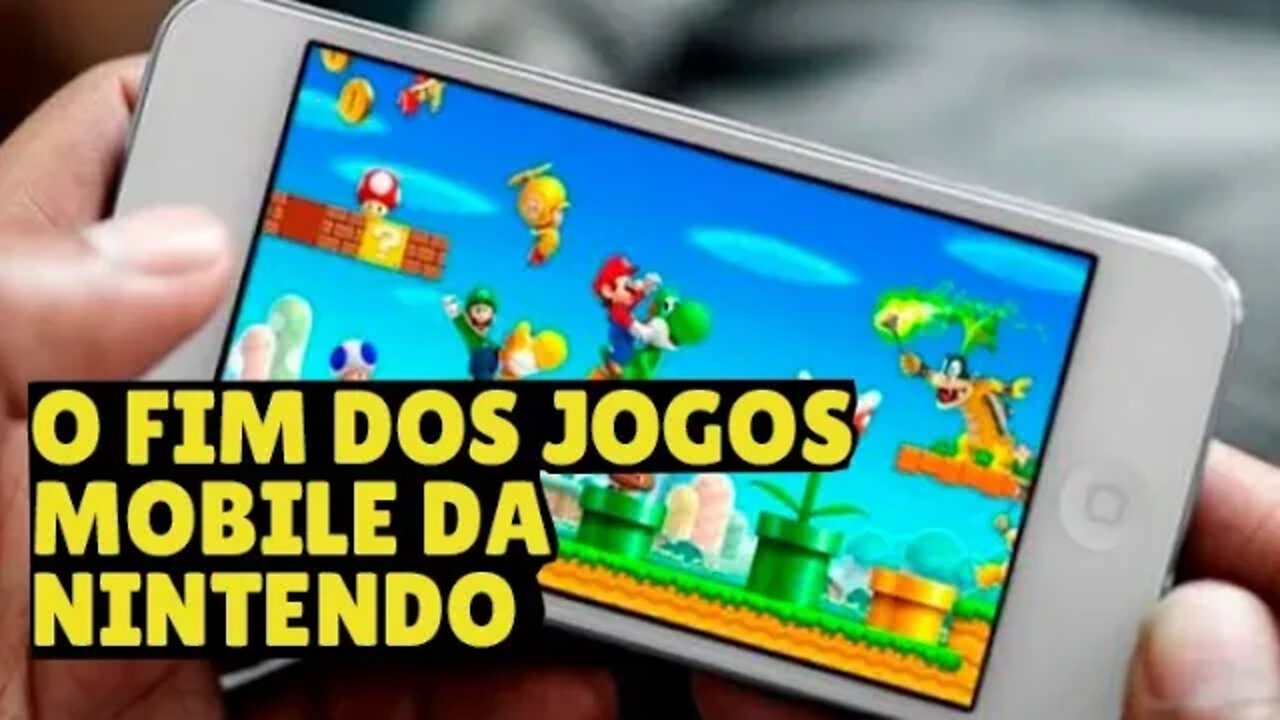 ESTARIA A NINTENDO SE AFASTANDO DO DESENVOLVIMENTO MOBILE?