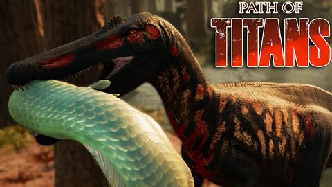 GRUPO DE SUCHOMIMUS E A CAÇA AOS PIRARUCUS - PATH OF TITANS