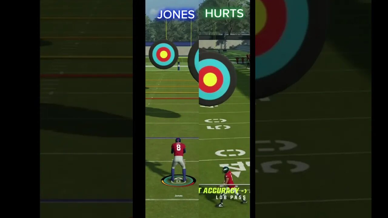 DANIEL JONES vs JALEN HURTS #shorts