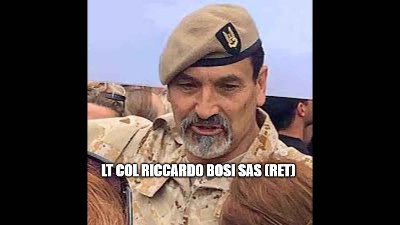 LT COLONEL RICCARDO BOSI, AUSTRALIAN SAS (RET.), THIS IS THE FINAL PHASE