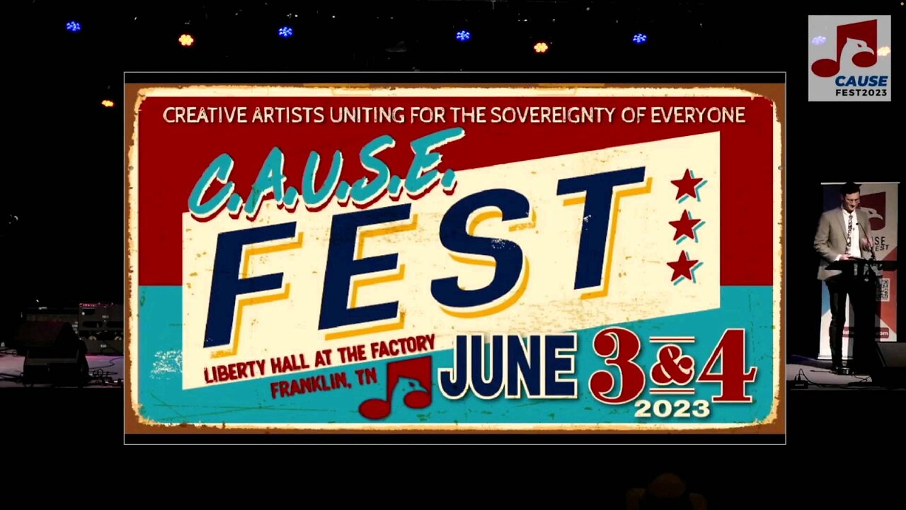 NARRATIVE WAR - Speech By Harrison Smith At CAUSE Fest 2023