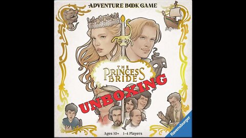 The Princess Bride Adventure Book Game Unboxing