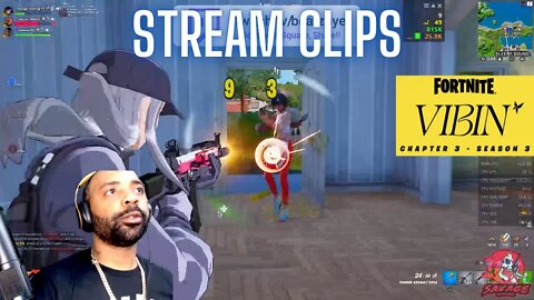 FORTNITE [LIVE] STREAM CLIPS CHAPTER 3 SEASON 3