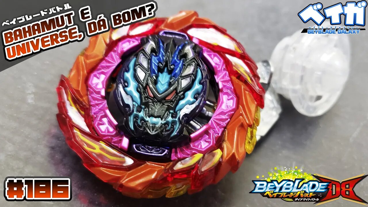 Testando combo 186 - ROAR BAHAMUT .Gg.Un-10 vs 3 combos - Beyblade Burst ベイブレードバースト