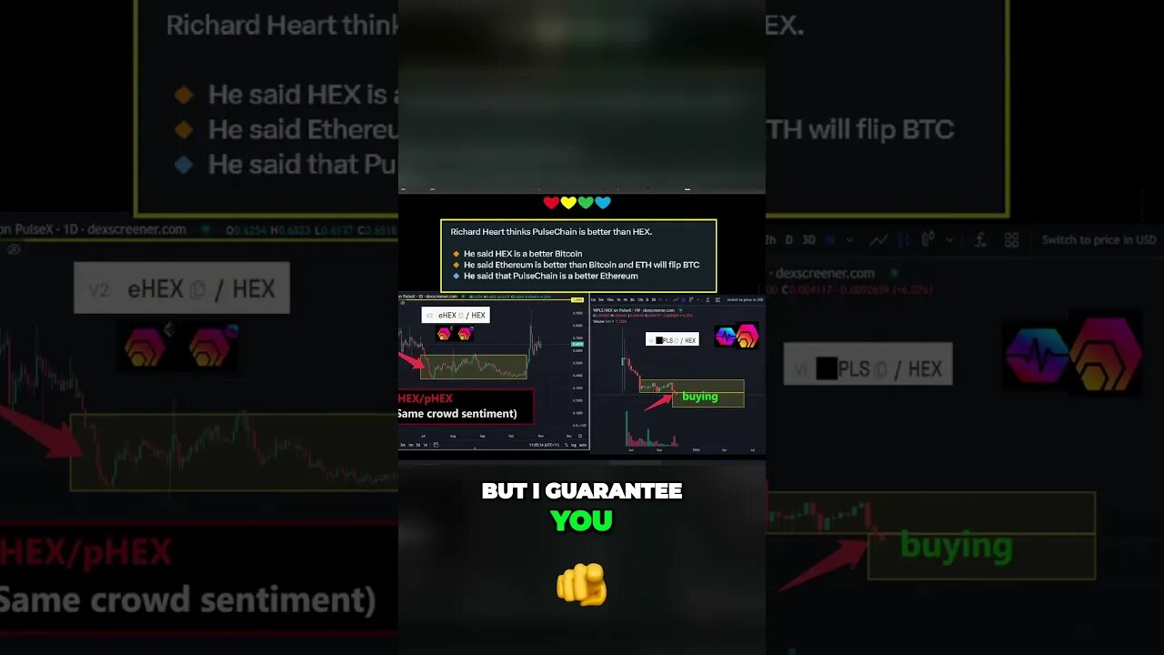 🩳 PulseChain Power: PLS vs. HEX | Cycle 1 vs. Cycle 2 | #pulsechain #crypto #hex #altcoins #bitcoin