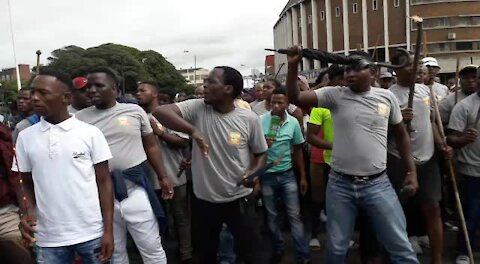 SOUTH AFRICA - Durban - Human rights day march (Video) (Gj2)