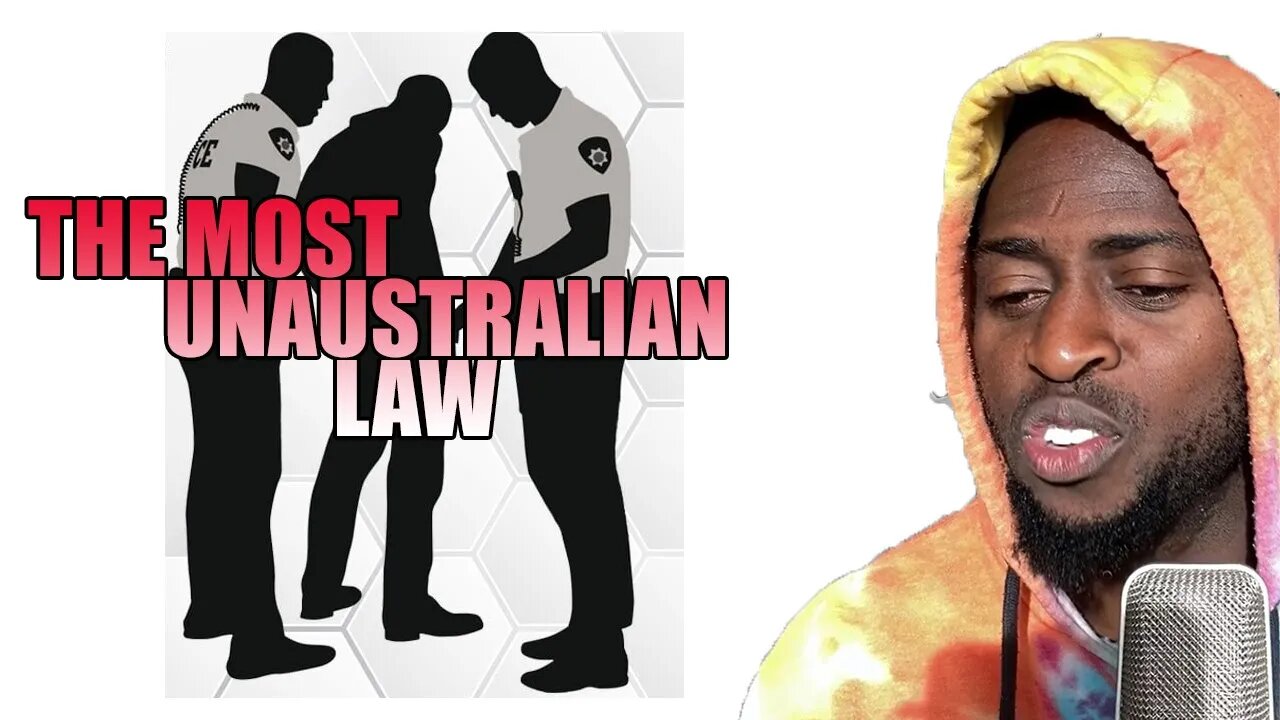 THE MOST UNAUSTRALIAN LAW ON THE BOOKS