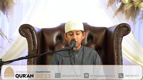 Muhamad Nooh Nafeel - UK || Habib Ul Quran International Competition 2023 UK