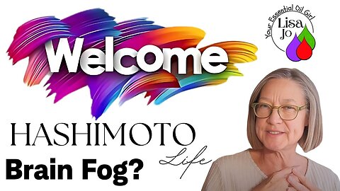 😏Hashimoto's be prepared for brain fog-sorry, Lisa Jo, your essential oil girl