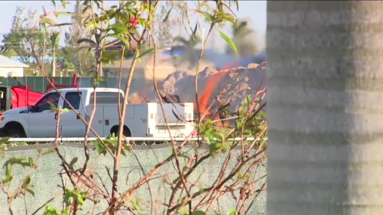 Residents off Burnt Store Road upset about prescribed debris burn happening down the street