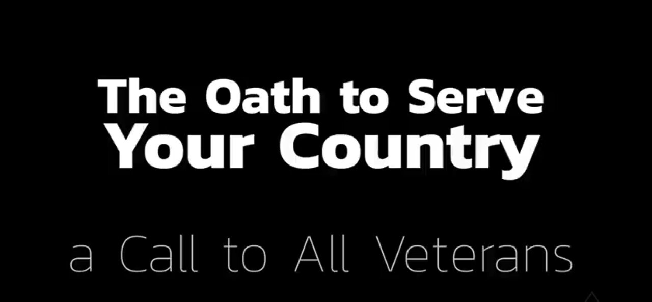 LE SERMENT DE SERVIR VOTRE PAYS - THE OATH TO SERVE YOUR COUNTRY