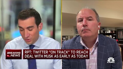 CNBC: Twitter On Track To Reach A Deal With Elon Musk As Early As Today