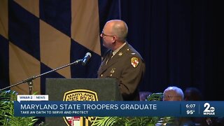 Maryland state troopers take oath