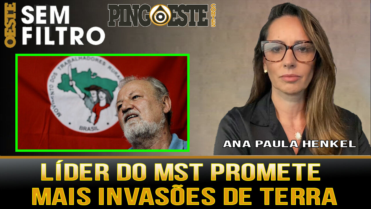 Stédile promete mais invasões de terra [ANA PAULA HENKEL]