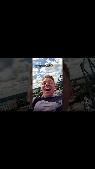 SeaWorld’s Scariest Coaster 🦈 #shorts