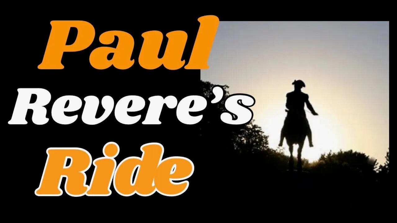 Paul Revere's Ride: