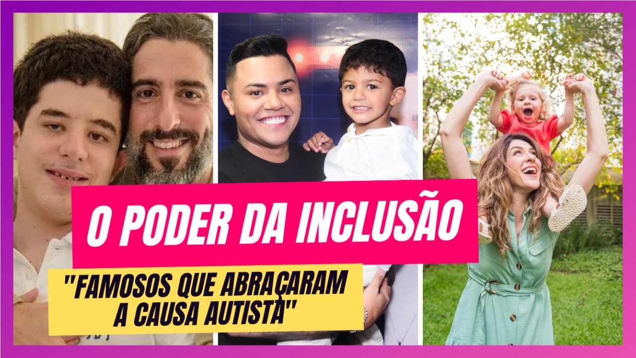 Famosos que usam sua fama para promover a conscientização sobre o autismo