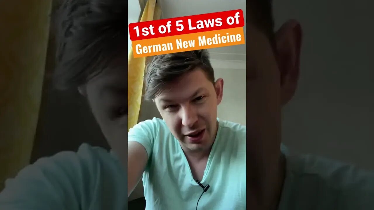 1st Biological Law of German New Medicine (1 of 5) #short