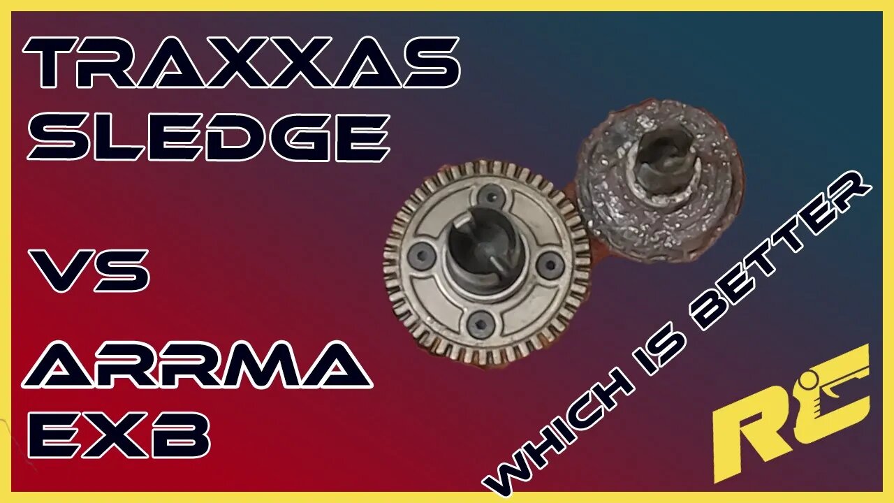 Traxxas Sledge Diffs vs Arrma Diffs