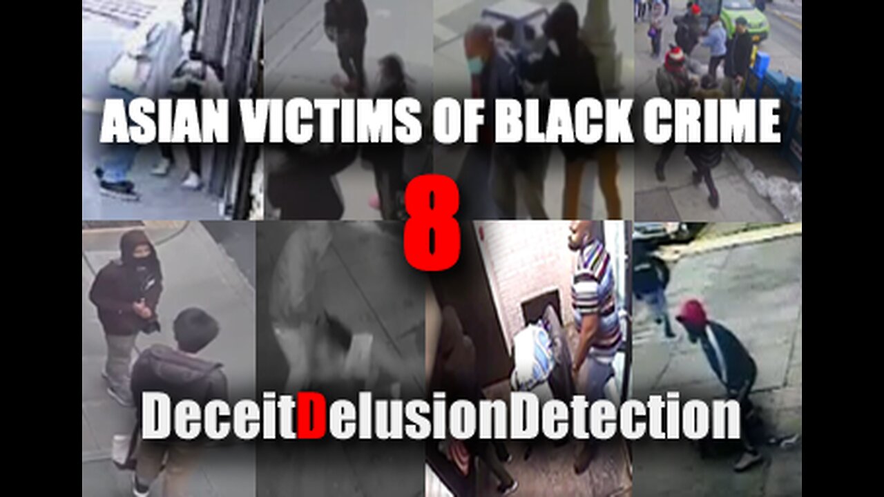 (EP8) ASIAN VICTIMS OF BLACK CRIME-DECEITDELUSIONDETECTION