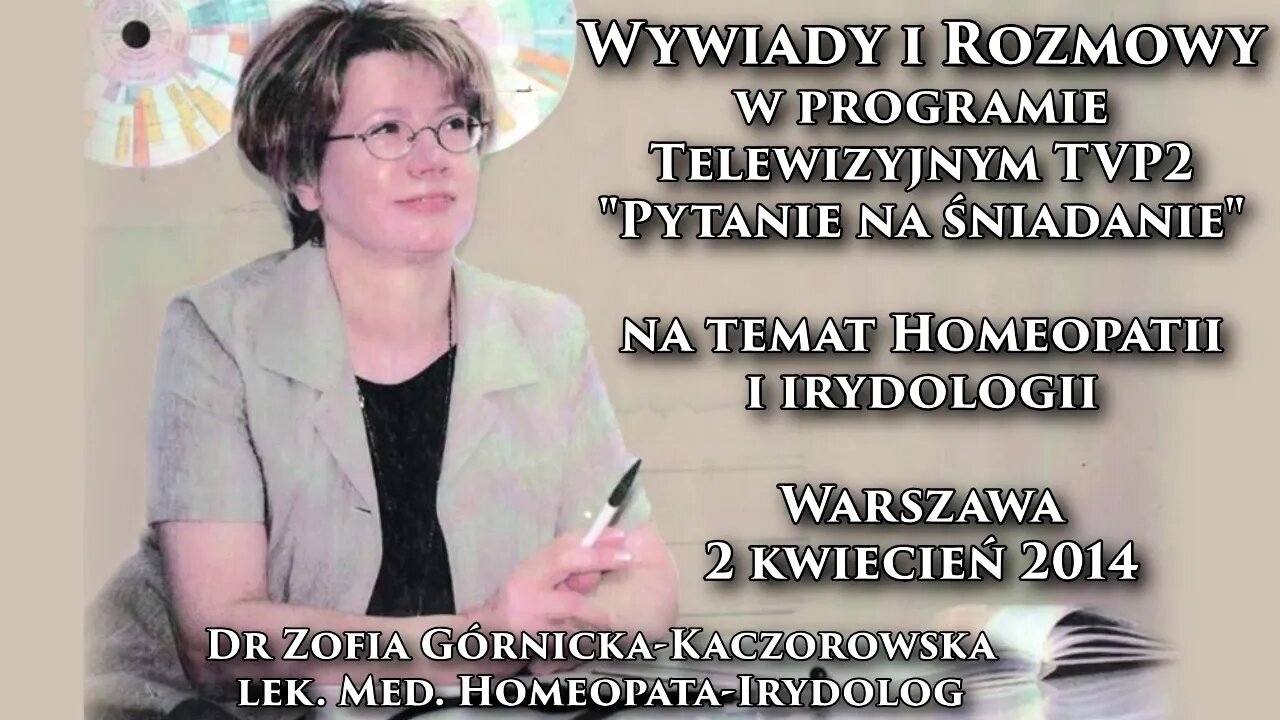 MEDYCYNA NIEKONWECJONALNA - DIAGNOZOWANIE CHORÓB Z TĘCZÓWKI OKA - METODA HOMEOPATYCZNA/2004