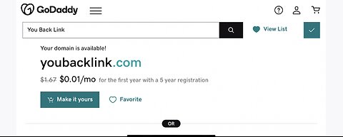 You Back Link™ YouBackLink.com™ Domain Registration @YouBackLink YBL March 20, 2023