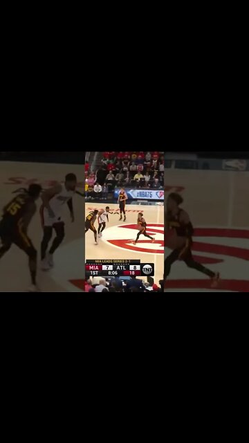 Kyle Lowry's FACE after Trae PULLS UP from DEEP!👀 #shorts