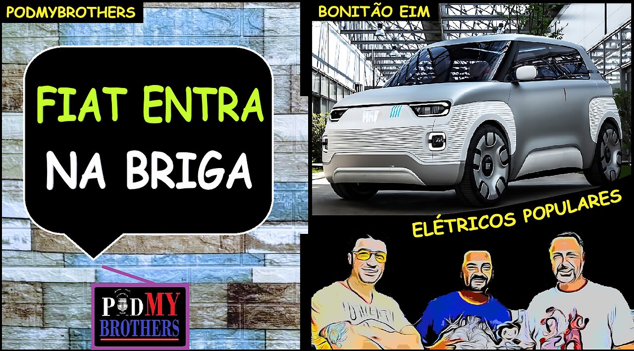 FIAT ANUNCIA NOVO ELÉTRICO COM PREÇO POPULAR...