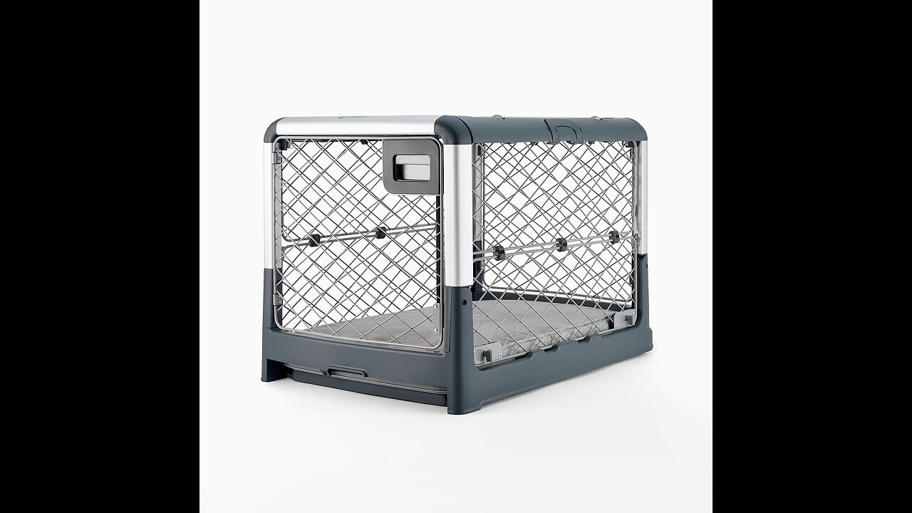 Review Diggs Revol Furniture Collapsible Dog Crate, Portable Dog Crate, Travel Dog Crate, Dog K...