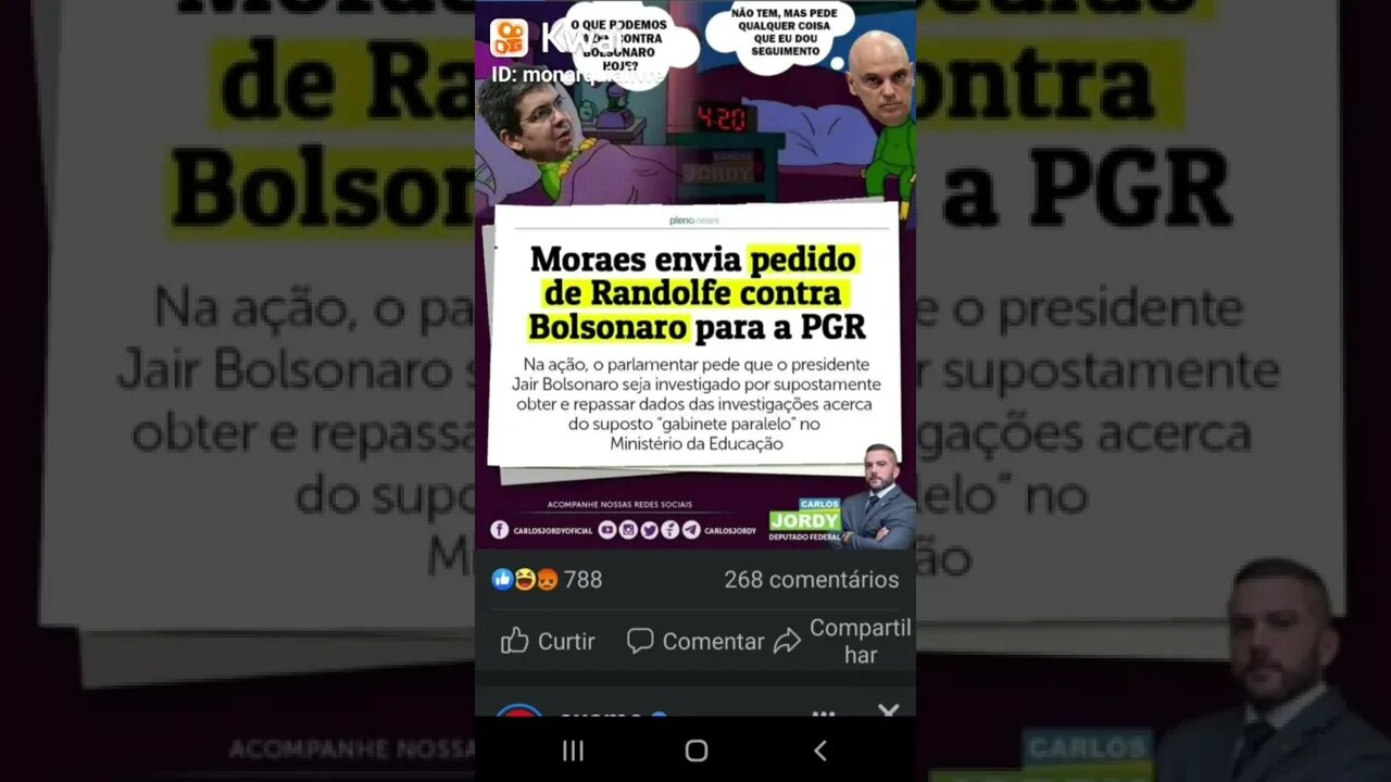 O que??? Alexandre de Moraes envia pedido de Randolfe Rodrigues para a PGR