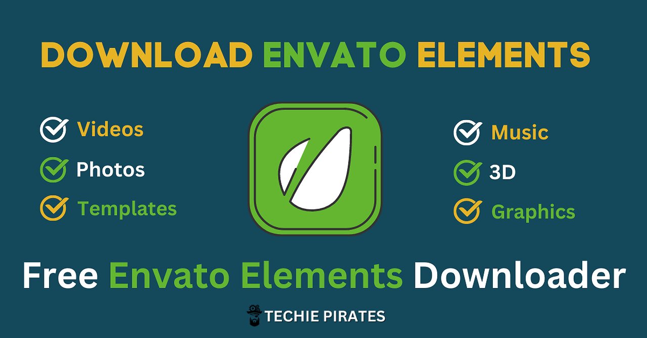 Download Envato Elements for FREE!