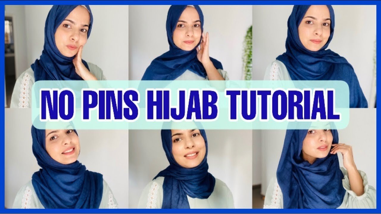 6 Hijab Styles In 3 Minutes Without Pins | Everyday Hijab Tutorial For Summers | Faiqa Hassan