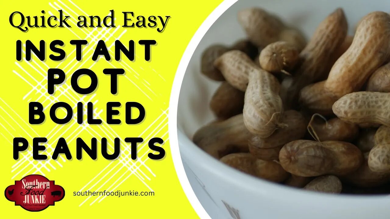 Quick and Easy Instant Pot Boiled Peanuts