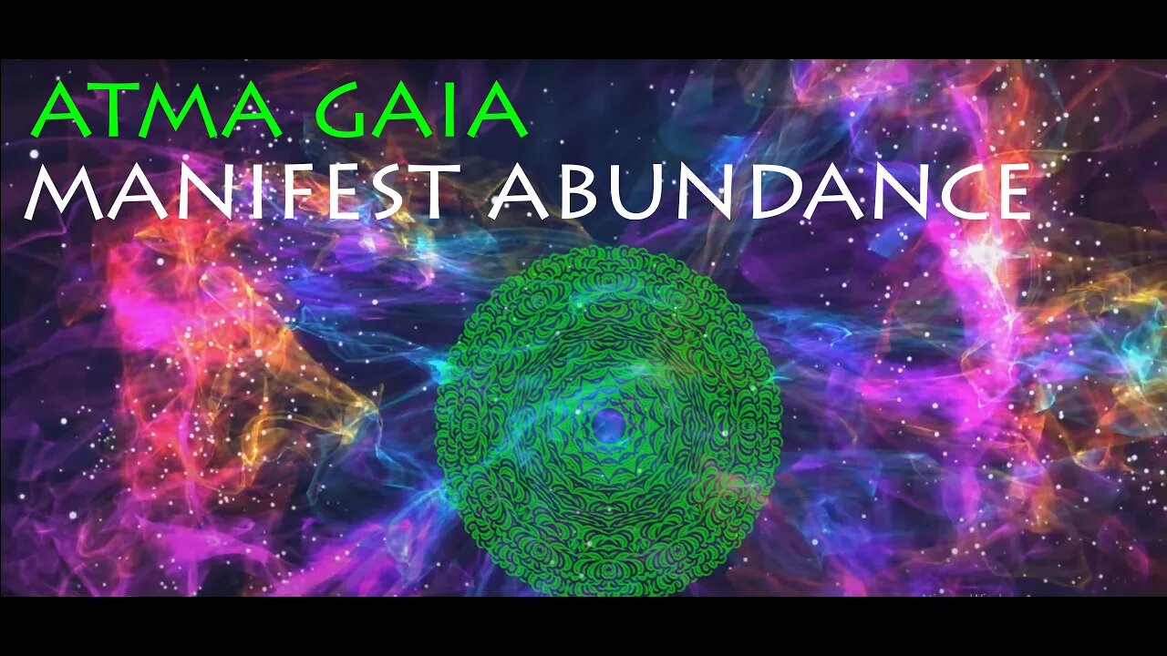 ATMA GAIA-MANIFEST ABUNDANCE, LET GO OF FEAR & OVERTHINKING , SOUND OF "MAE DA LUA" TROPICAL BIRD