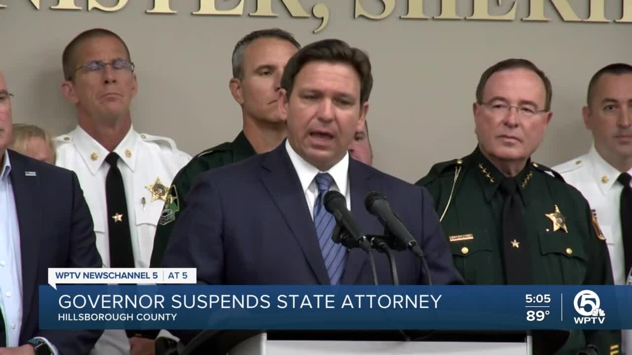 Is DeSantis sending message to all Florida prosecutors?