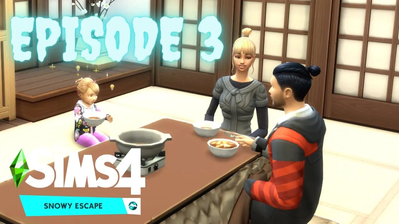 Sims 4 - Snowy Escape Let's Play - Episode 3