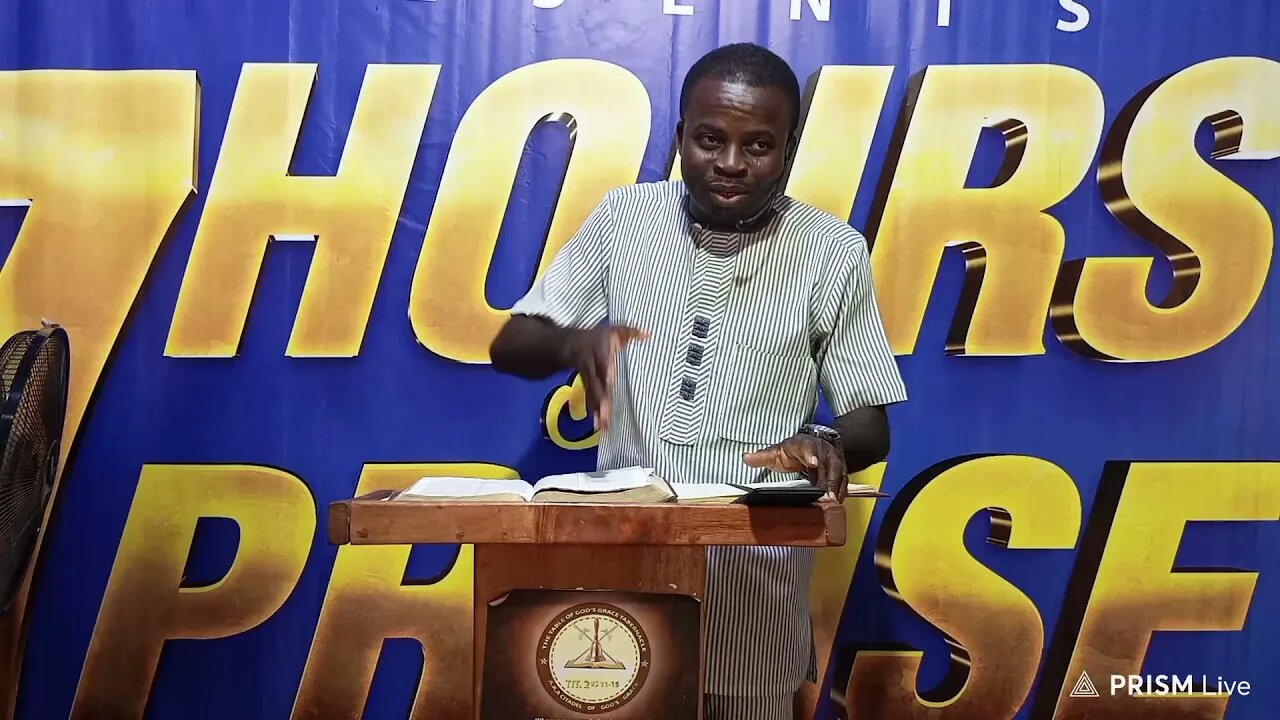 WISDOM FOR PROSPERITY 1 @ THE MESSENGER JOHNSON A. JULIUS #GLORIOUSSUNDAYWORSHIPSERVICE