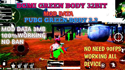 PUBG GREEN BODY CONFIG 2.2