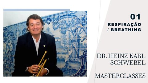 🎺🎺🎺🎺🎺 [TRUMPET MASTERCLASS] - BREATHING(Respiração) by Dr. Heinz Karl Schwebel