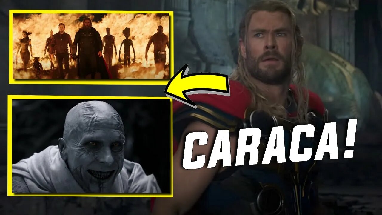 SAIU NOVO TEASER DE THOR 4! GORR PSICOPATA, ASGARDIANOS DA GALÁXIA E MAIS!