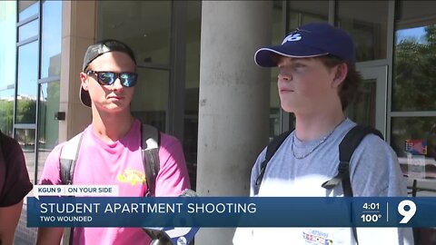 Shooting at Yugo student apartment complex