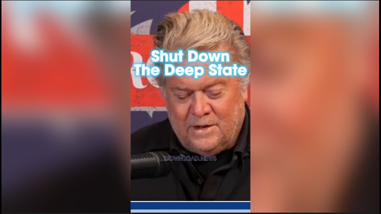 Steve Bannon: Call Mike Johnson & Tell Him To Shut Down The Deep State - 12/22/23