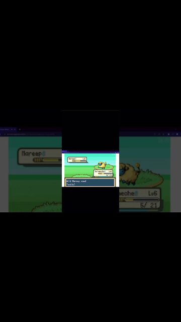 Pokémon FireRed - Wild Mareep Used Tackle!